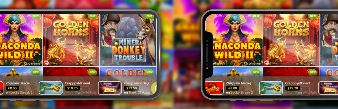 Bobcasino pour mobile